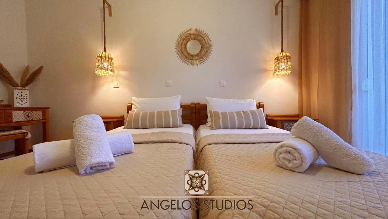 Angelos Studios 3-4 In Faliraki Rhodes-Upper Floor Exterior foto