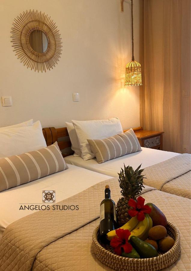 Angelos Studios 3-4 In Faliraki Rhodes-Upper Floor Exterior foto