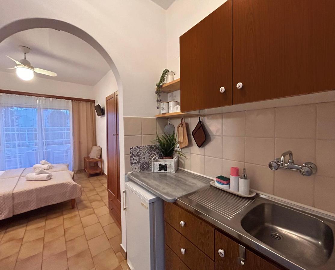Angelos Studios 3-4 In Faliraki Rhodes-Upper Floor Exterior foto
